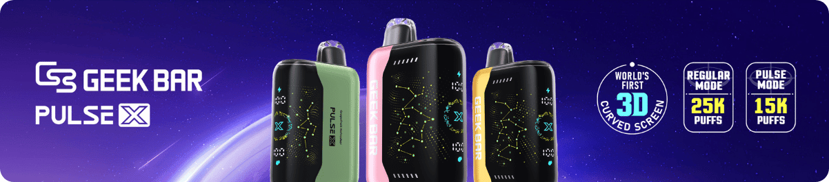 Geek Bar Pulse X 25000: 3D LED, 25K Puffs & Dual Modes Vape Mania Geek Bar Pulse X 25000: 3D LED, 25K Puffs & Dual Modes Vape Mania