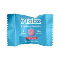 7Tabz Pure 7-Hydroxymitragynine Extract Tablets - 15mg/Tablet (40 Tablets)