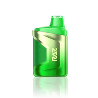 Alaskan Mint RAZ CA6000 vape delivers icy menthol flavor with smooth, clean hits in a compact 6K puff device.