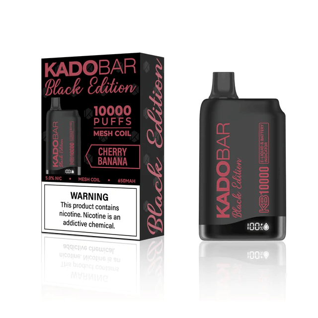 KADO BAR BLACK EDITION KB10000 DISPOSABLE VAPE 6-PACK