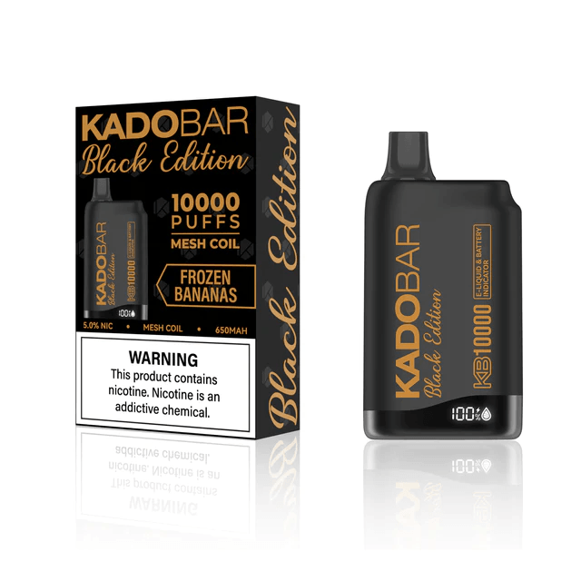 KADO BAR BLACK EDITION KB10000 DISPOSABLE VAPE 10-PACK