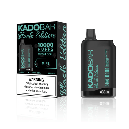 KADO BAR BLACK EDITION KB10000 DISPOSABLE VAPE