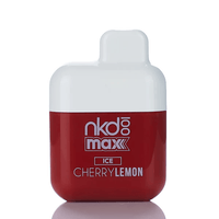 NKD100 MAX 4500 DISPOSABLE VAPE - CHERRY LEMON ICE - NKD100 - ELFBARZ -