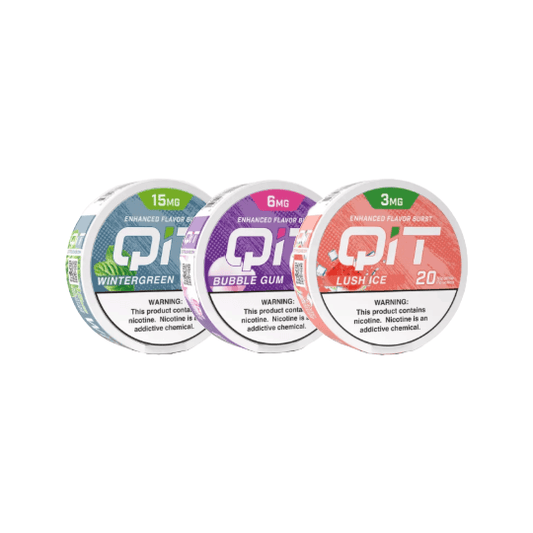 QIT NICOTINE POUCH 20CT CAN 3-PACK