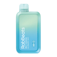 RAB BEATS RC10000 DISPOSABLE VAPE - BLUEBERRY MINT - RAB BEATS - VAPE MANIA -