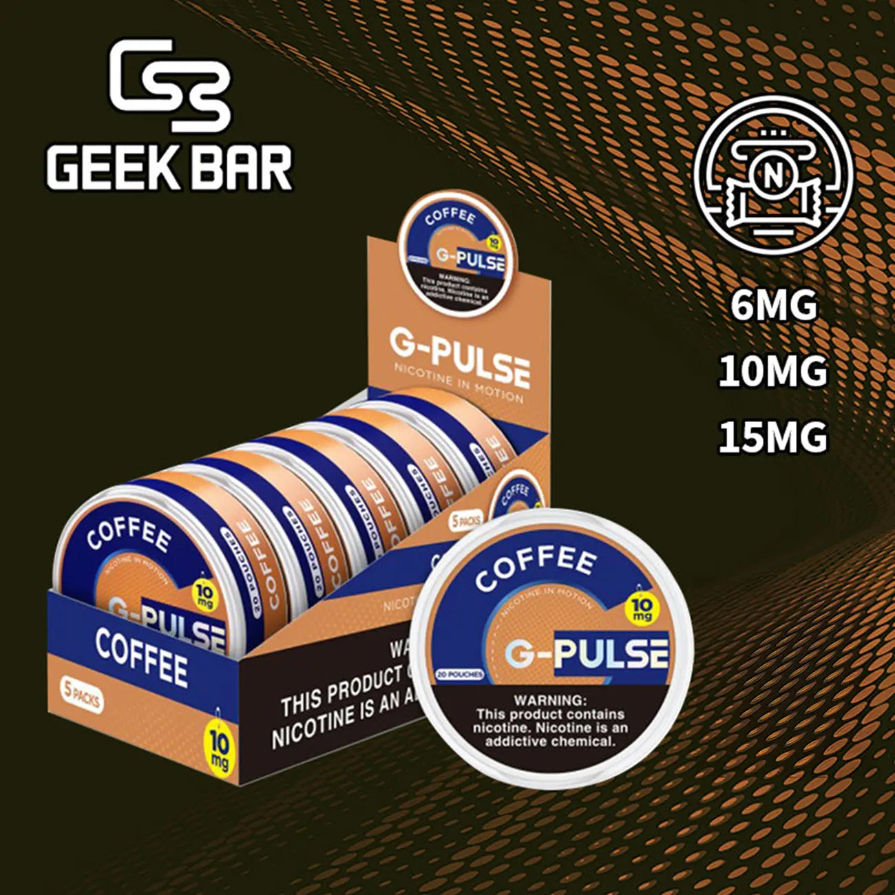 Geek Bar G-Pulse Nicotine Pouches – Best Flavors & Prices – Vape Mania