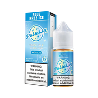 Blue Razz Ice Geek Bar PulseLiq E-Juice 50mg delivers tangy blue raspberry with an icy finish in every 50mg hit.