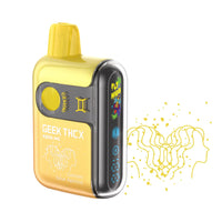 Geek THCX Pulse Pro Gemini Sour Apricot flavor, featuring a sweet and tangy apricot taste, perfect for a refreshing vaping experience.