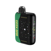 Creamy Mintz Geek Bar Pulse X Christmas Edition delivers smooth creamy mint flavor in a festive 25K disposable vape.