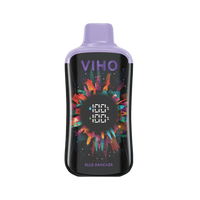Blue Rancher VIHO Supercharge Pro 20K delivers candy-style berry flavor with smooth vapor and a landmark blend.