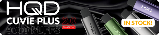 Unlock the Vaping Revolution with HQD Cuvie Plus 2.0 – Unveiling 9000+ Puffs of Flavor and Power!