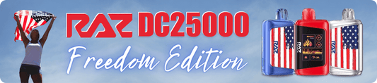 Limited Edition RAZ DC25000 Freedom Vape: Boost Your Vaping