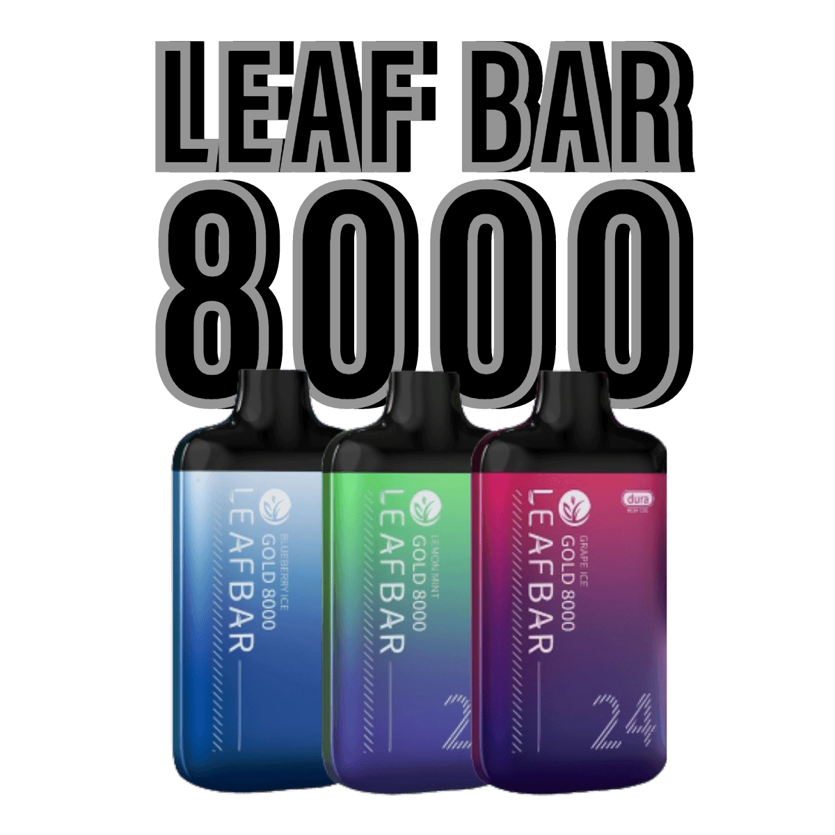 LEAF BAR GOLD-8000 DISPOSABLE VAPE BUNDLES | VAPE MANIA