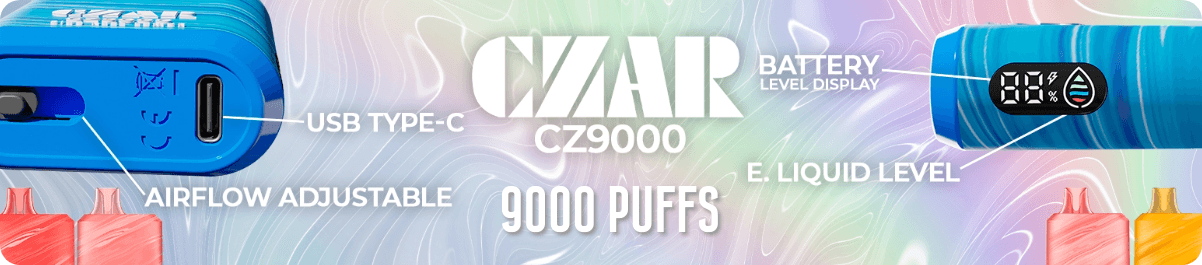 CZAR-CZ9000-Disposable-Vape-Banner-Wide