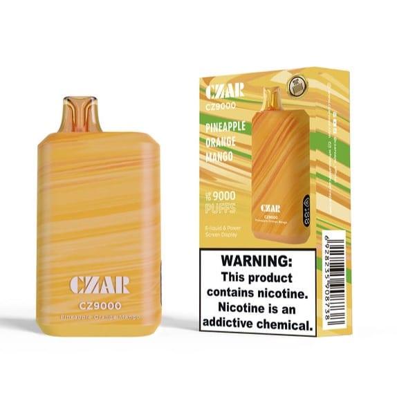 CZAR CZ9000 Disposable Vape | 9000 Puffs, Rechargeable Vape Mania CZAR CZ9000 Disposable Vape | 9000 Puffs, Rechargeable Vape Mania