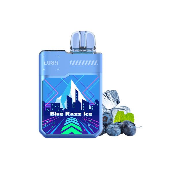 Blue Razz Ice Geek Bar Digiflavor Lush 20K offers tangy blue raspberry with a refreshing icy kick in every puff.