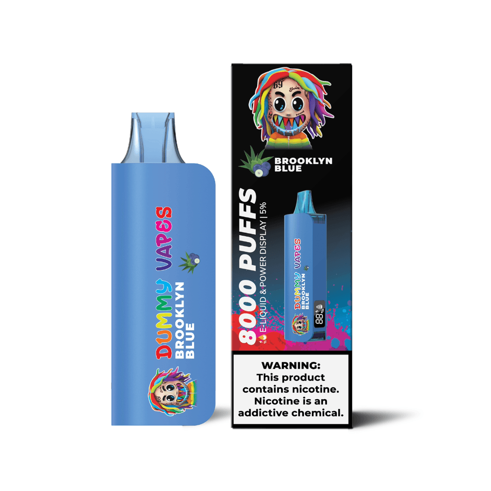 DUMMY VAPES 8000 DISPOSABLE VAPE 6-PACK