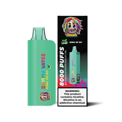 DUMMY VAPES 8000 DISPOSABLE VAPE 6-PACK