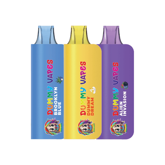 DUMMY VAPES 8000 1% DISPOSABLE VAPE 3-PACK