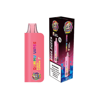 DUMMY VAPES 8000 1% DISPOSABLE VAPE 10-PACK