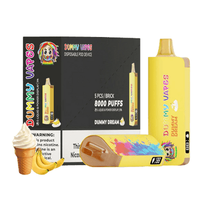 DUMMY VAPES 8000 DISPOSABLE VAPE