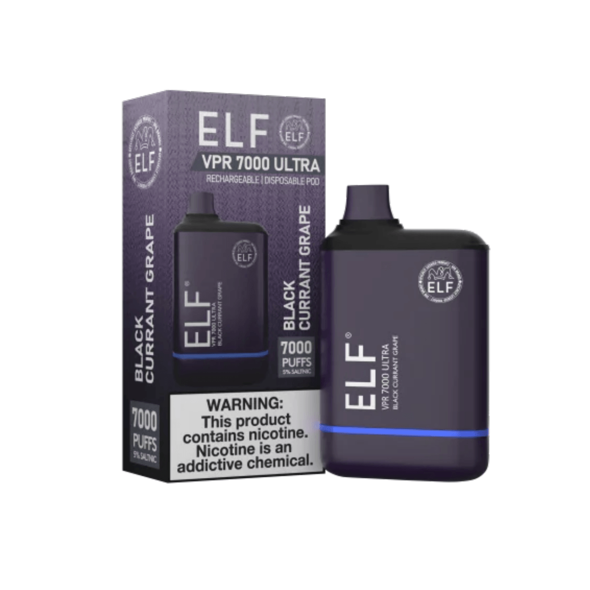 ELF VPR 7000 ULTRA DISPOSABLE VAPE 3-PACK - ELF VPR - VAPE MANIA - 