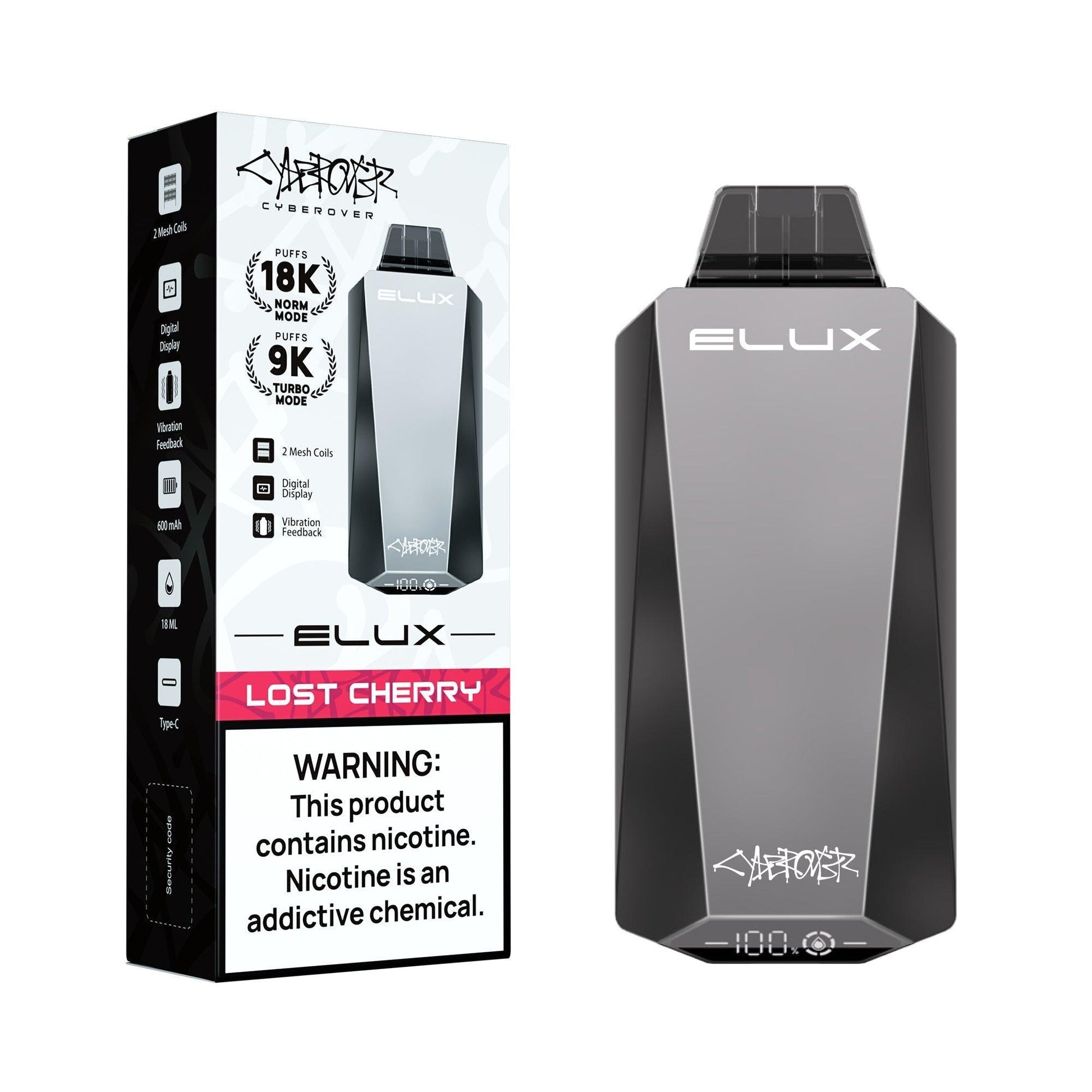 ELUX CYBEROVER 18000 DISPOSABLE VAPE 6-PACK