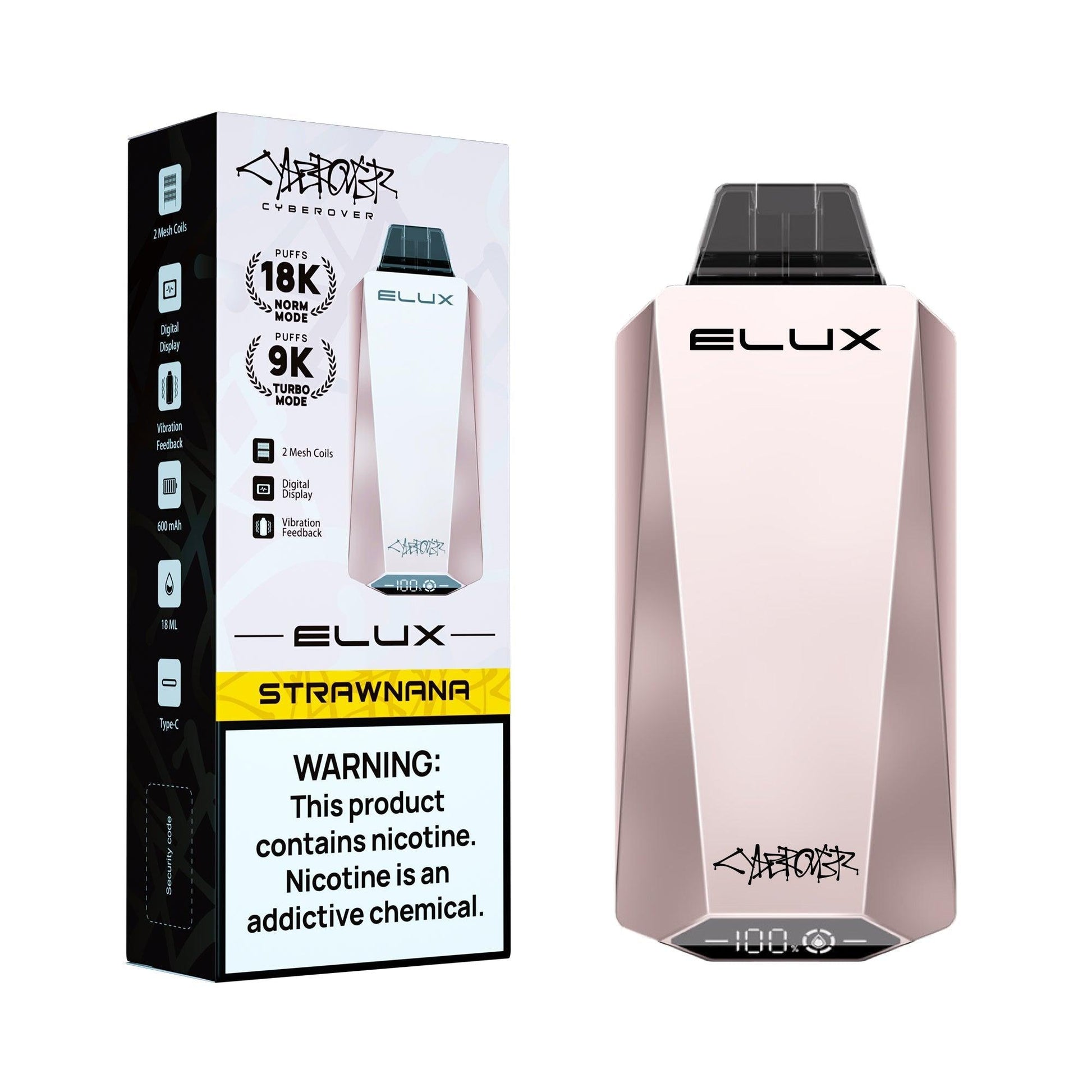 ELUX CYBEROVER 18000 DISPOSABLE VAPE 6-PACK