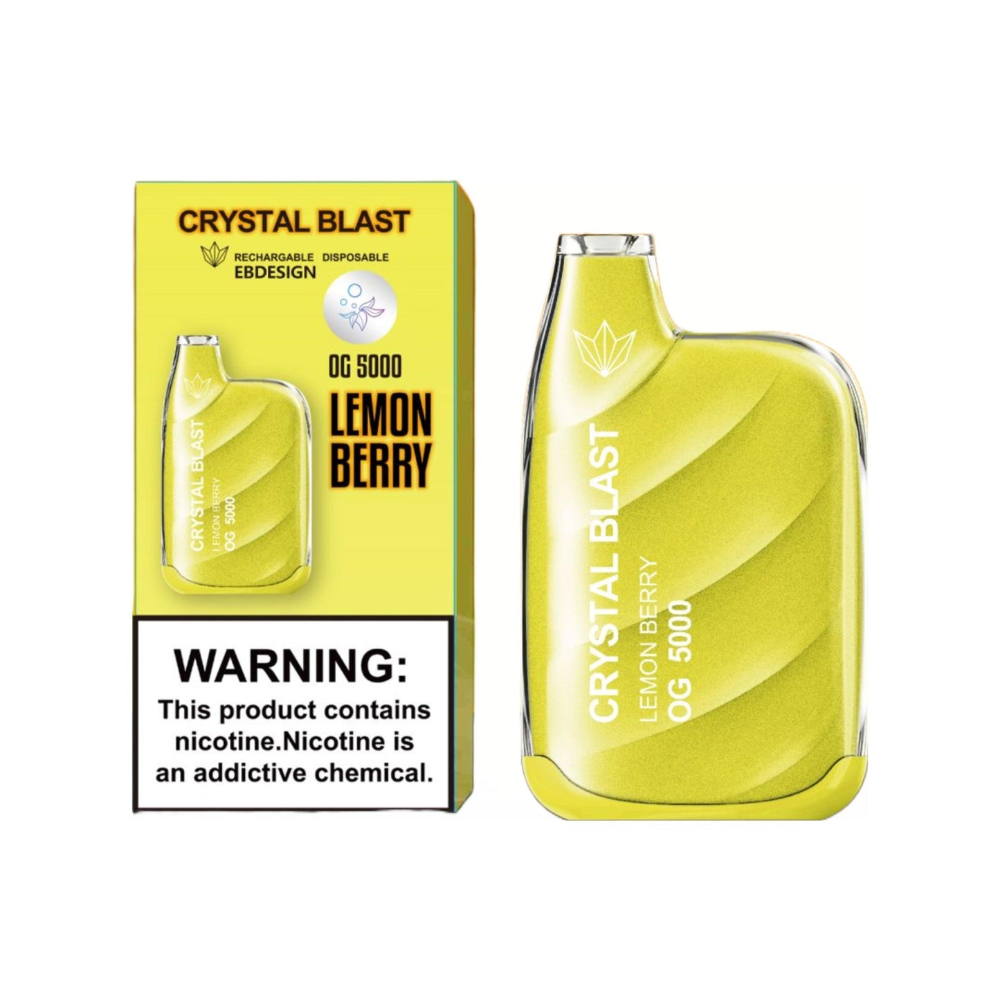 CRYSTAL BLAST OG5000 DISPOSABLE VAPE