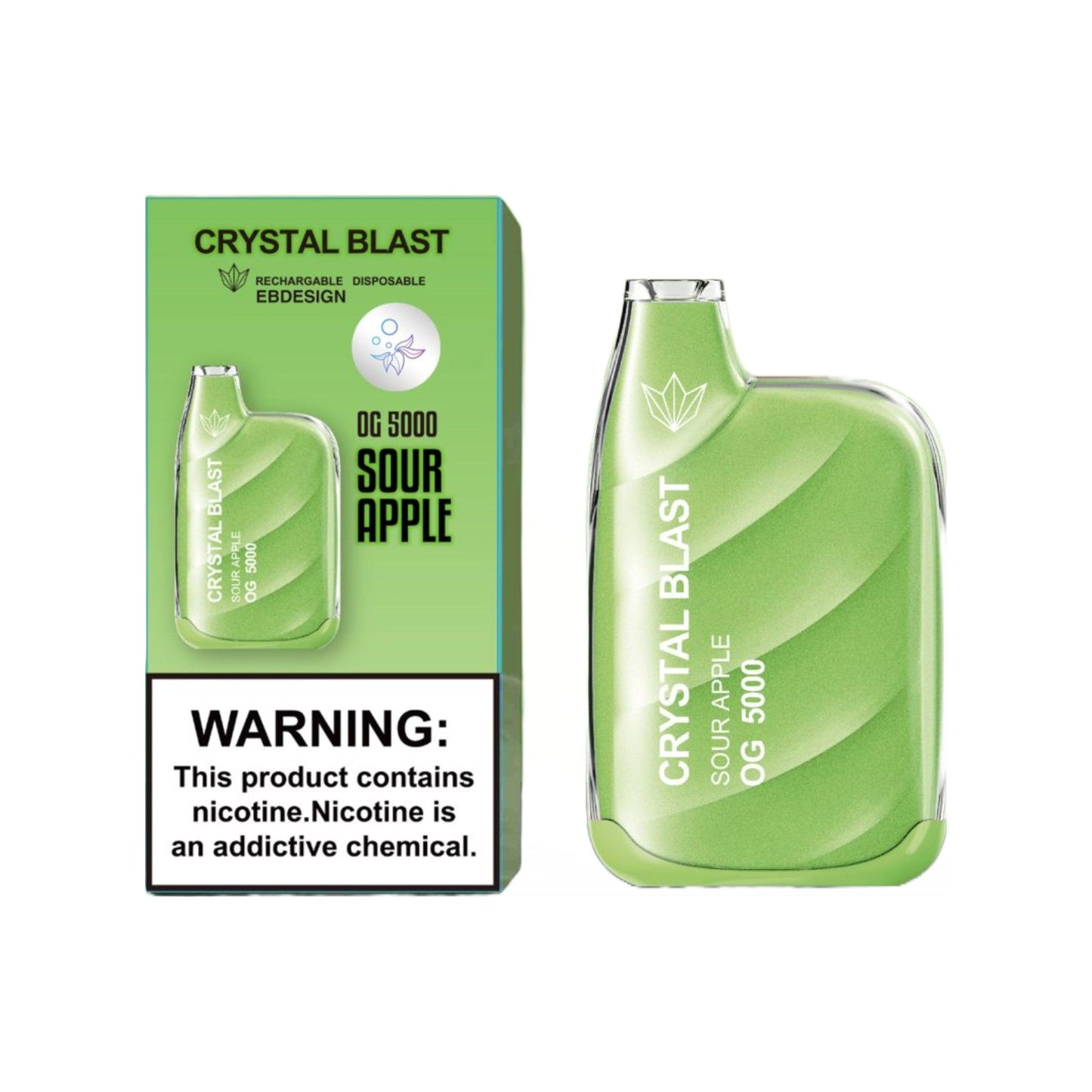 CRYSTAL BLAST OG5000 DISPOSABLE VAPE