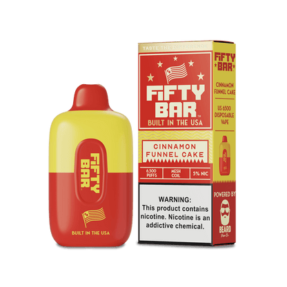 FIFTY BAR 6500 DISPOSABLE VAPE 1-PACK - FIFTY BAR - VAPE MANIA - 