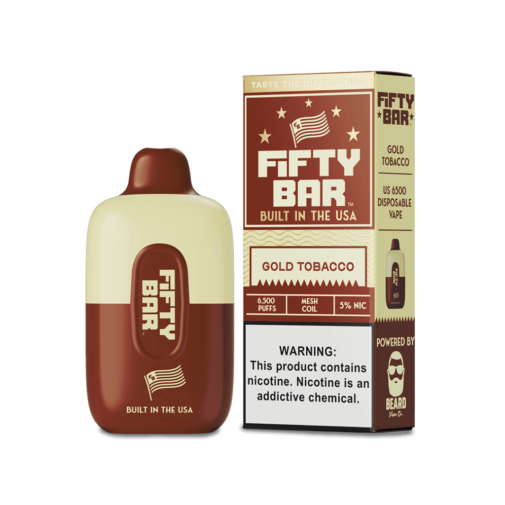 Fifty Bar 6500 Disposable Vape by Beard Vape Co