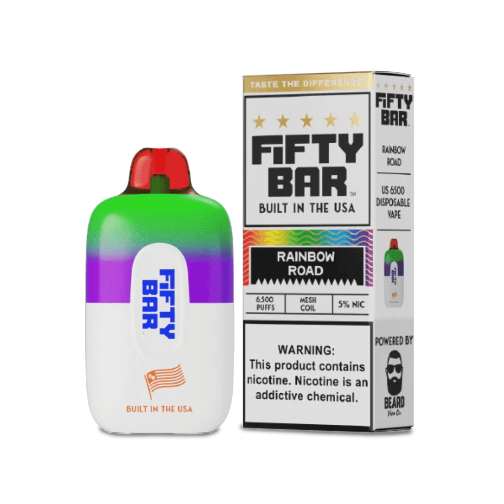 FIFTY BAR 6500 DISPOSABLE VAPE 1-PACK - FIFTY BAR - VAPE MANIA - 