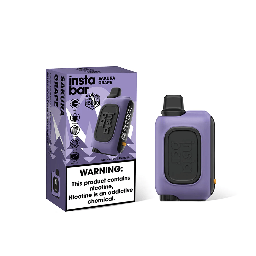 INSTABAR WT15000 Disposable Vape: Insta Flavor! | VAPE MANIA Vape Mania INSTABAR WT15000 Disposable Vape: Insta Flavor! | VAPE MANIA Vape Mania