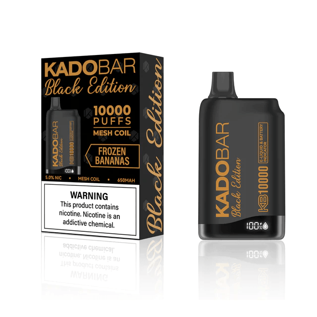 KADO BAR BLACK EDITION KB10000 DISPOSABLE VAPE 6-PACK