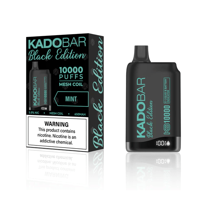 KADO BAR BLACK EDITION KB10000 DISPOSABLE VAPE 10-PACK