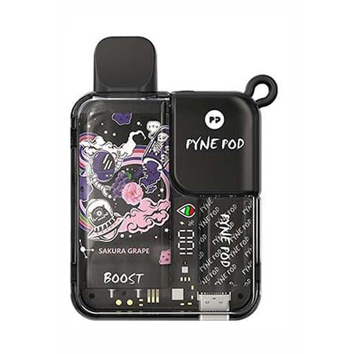 PYNE POD BOOST 8500 DISPOSABLE VAPE - SAKURA GRAPE - PYNE POD - ELFBARZ - 