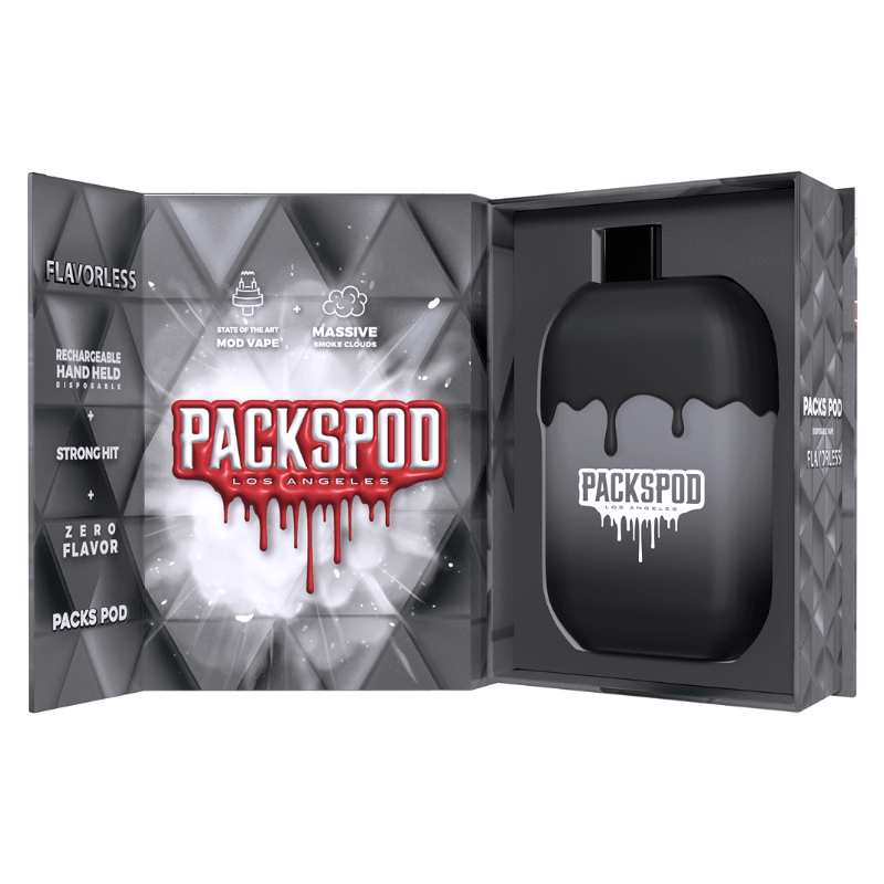 PACKWOODS PACKSPOD 5000 DISPOSABLE VAPE - FLAVORLESS - PACKWOODS - ELFBARZ - 