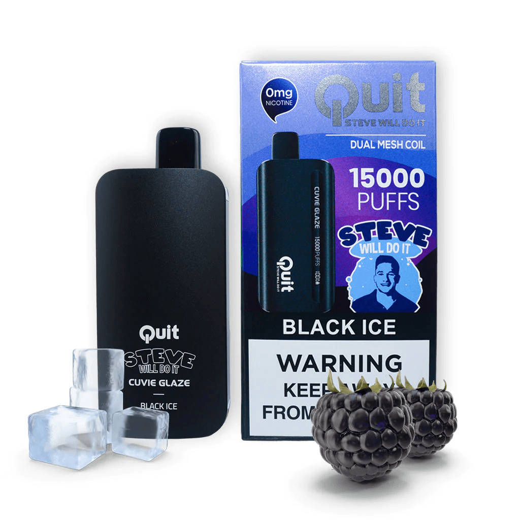 QUIT 15000 BY STEVE WILL DO IT DISPOSABLE VAPE 10-PACK - QUIT - VAPE MANIA - 