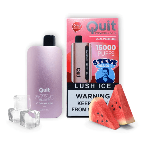 QUIT 15000 BY STEVE WILL DO IT DISPOSABLE VAPE 10-PACK - QUIT - VAPE MANIA - 