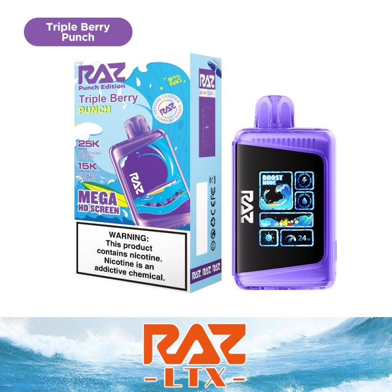 RAZ LTX 25K Punch Edition - 25,000 Puffs Disposable Vape Vape Mania RAZ LTX 25K Punch Edition - 25,000 Puffs Disposable Vape Vape Mania