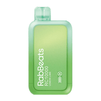 RAB BEATS RC10000 DISPOSABLE VAPE - LEMON LIME - RAB BEATS - VAPE MANIA - 