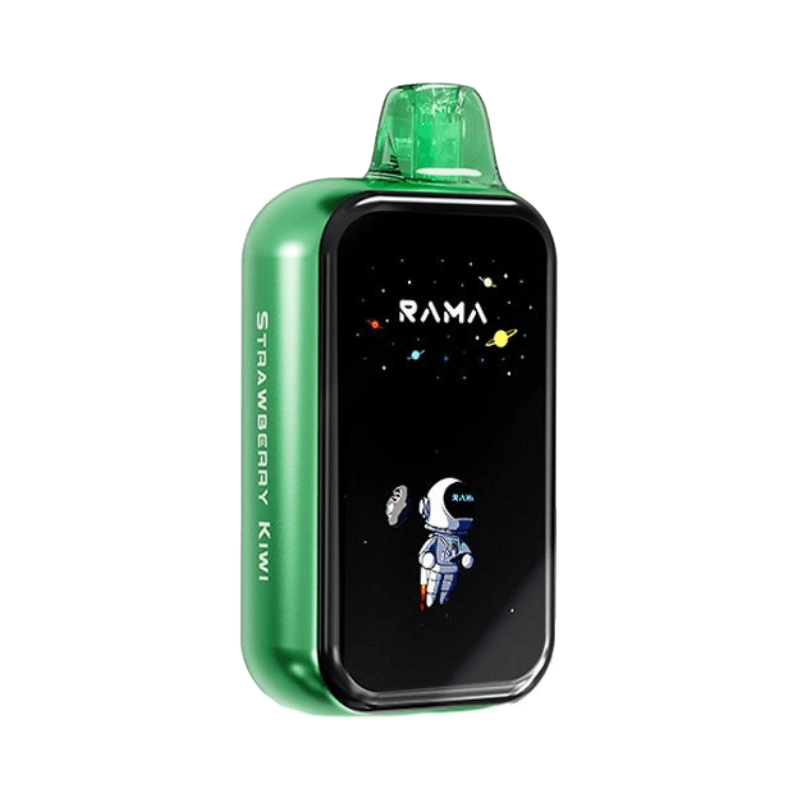 Sweet and tart Strawberry Kiwi flavor in Rama 16000, a refreshing fruity blend.