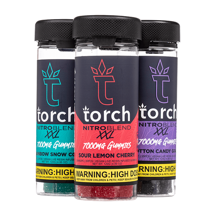 TORCH NITRO BLEND XXL 7000MG GUMMIES