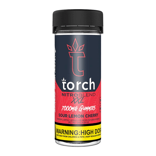 TORCH NITRO BLEND XXL 7000MG GUMMIES 3-PACK