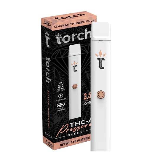 TORCH PRESSURE THC-A 3.5G DISPOSABLE VAPE 3-PACK