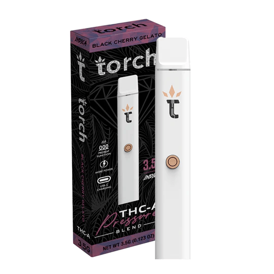 Torch Pressure THC-A 3.5G Disposable Vape - Live Resin  Vape Mania