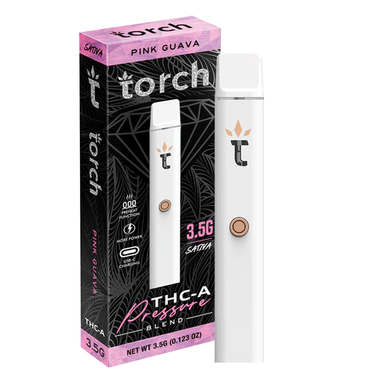 TORCH PRESSURE THC-A 3.5G DISPOSABLE VAPE 3-PACK