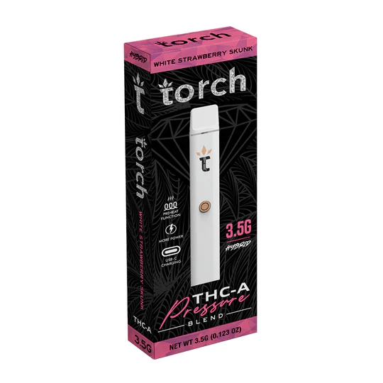 TORCH PRESSURE THC-A 3.5G DISPOSABLE VAPE 3-PACK