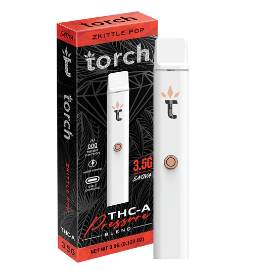 TORCH PRESSURE THC-A 3.5G DISPOSABLE VAPE 3-PACK